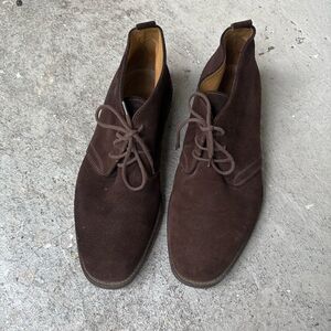 Bally Robik Chukka suede lace ups